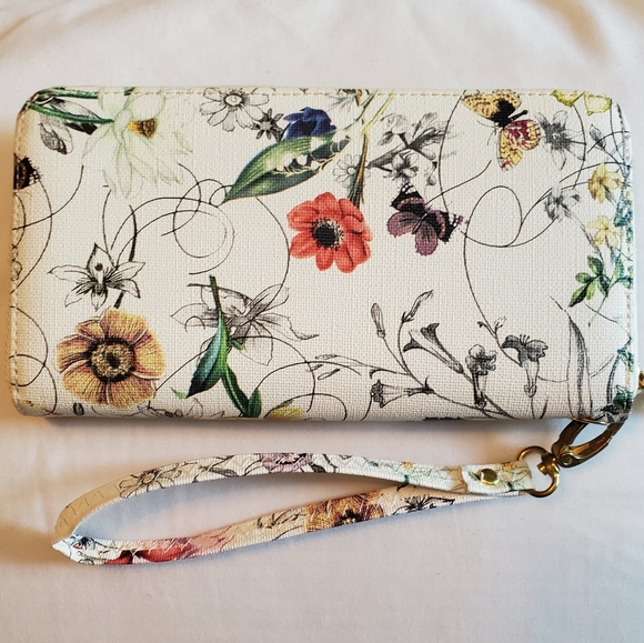 GC Wristlet floral and butterflies - Picture 2 of 8
